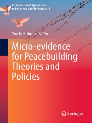 cover image of Micro-evidence for Peacebuilding Theories and Policies